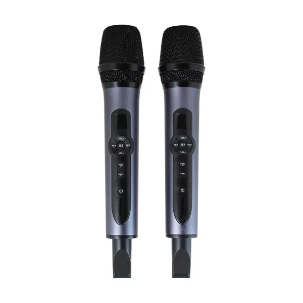 میکروفن بی سیم دستی دوبل SOS مدل MIC2